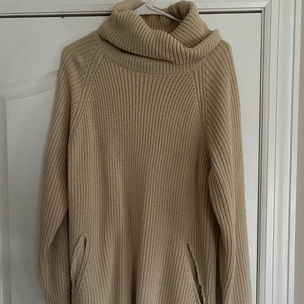 Oversized Sweater Dress w/ Pockets